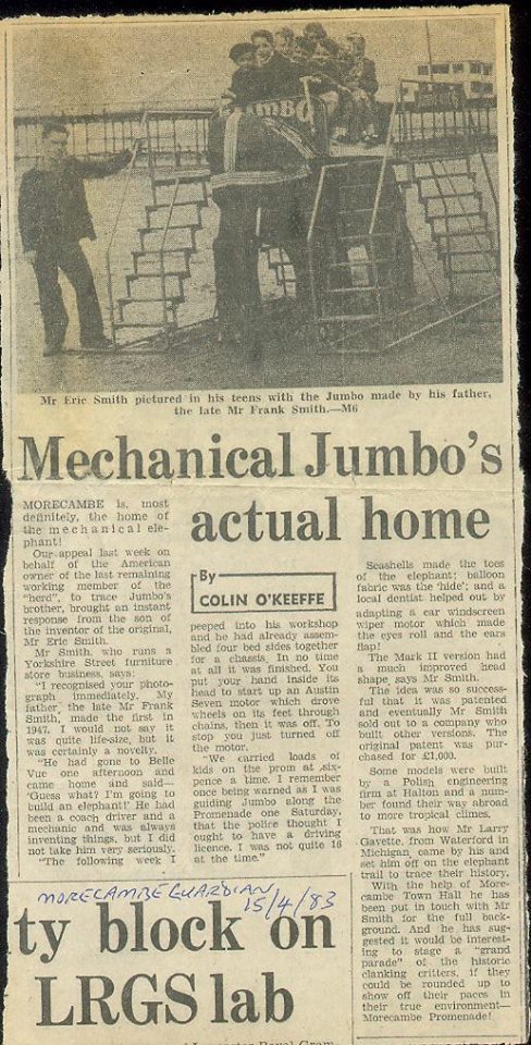 april 15th 1983 mechanical jumbo newspaper