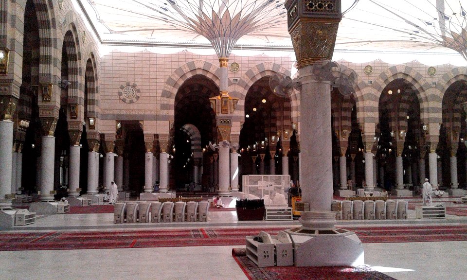 An open room in the Mosque