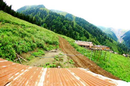Çahçor yaylası Senoz Çayeli Rize