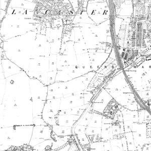 old map 1890 sw Lancaster