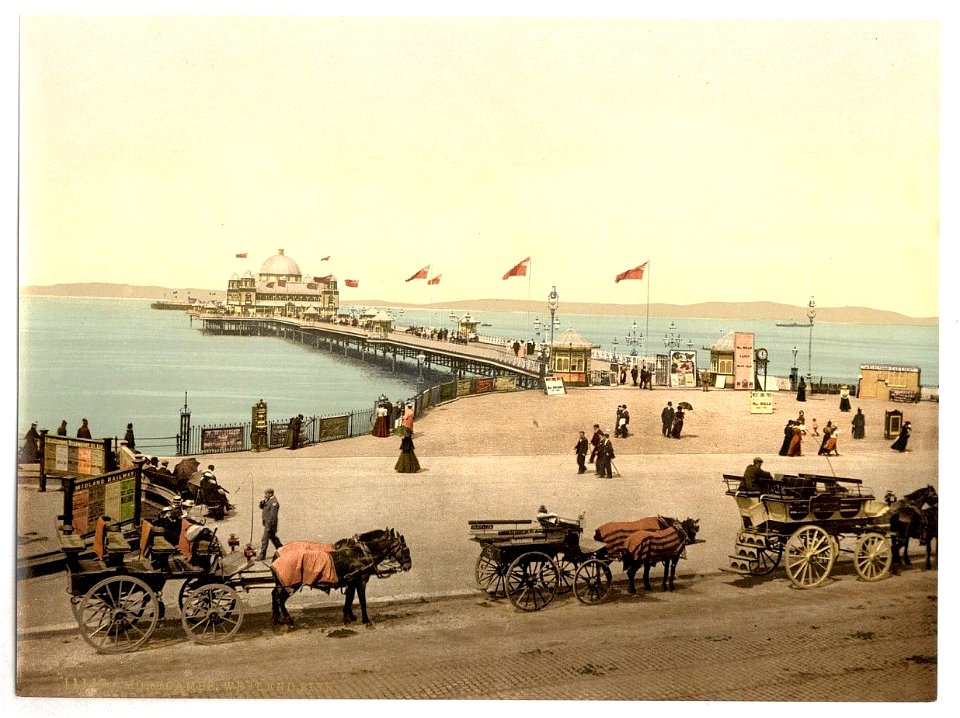 westend pier Morecambe west pier misc976