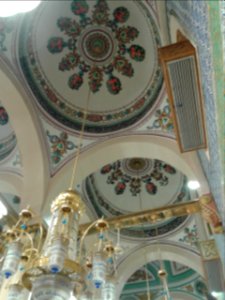 A secondary lustre in the same room