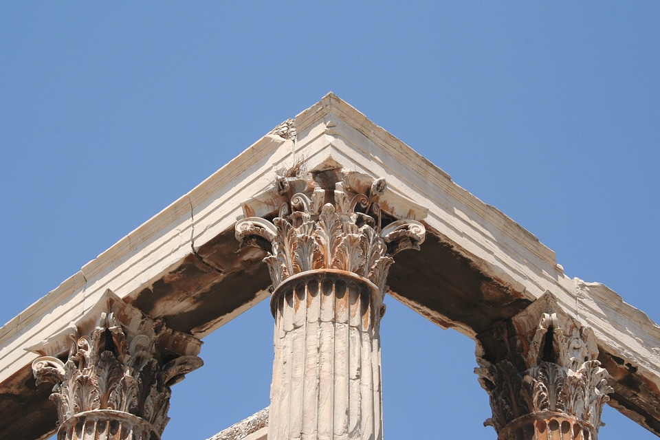 Stone old monument