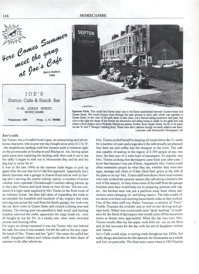 joes cafe sparrow park write up