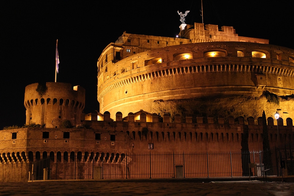Castle fortress rome