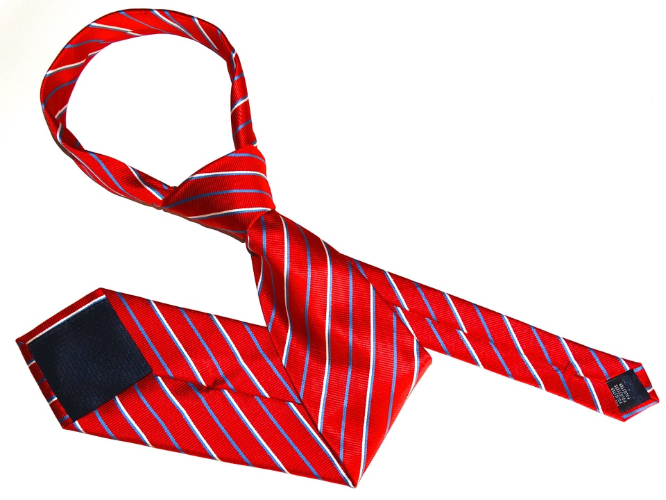 Business clothing tie