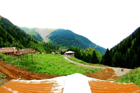 Çahçor yaylası Senoz Çayeli Rize