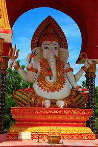 Elephant hindu culture photo