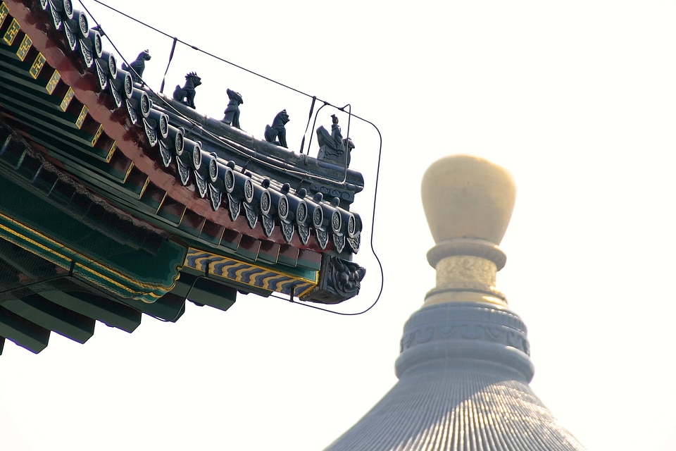 Forbidden city architecture beijing photo