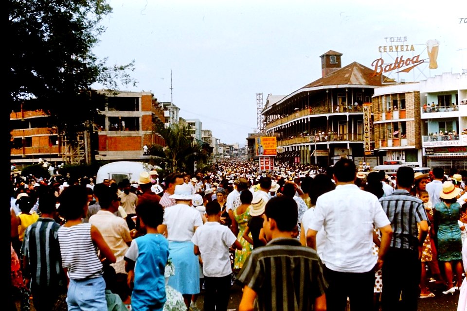 Carnaval parade, Panama