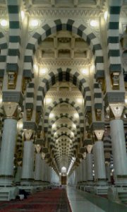Another corridor with pillars