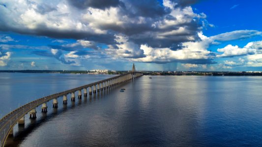 Rio Negro Bridge, Brazil photo