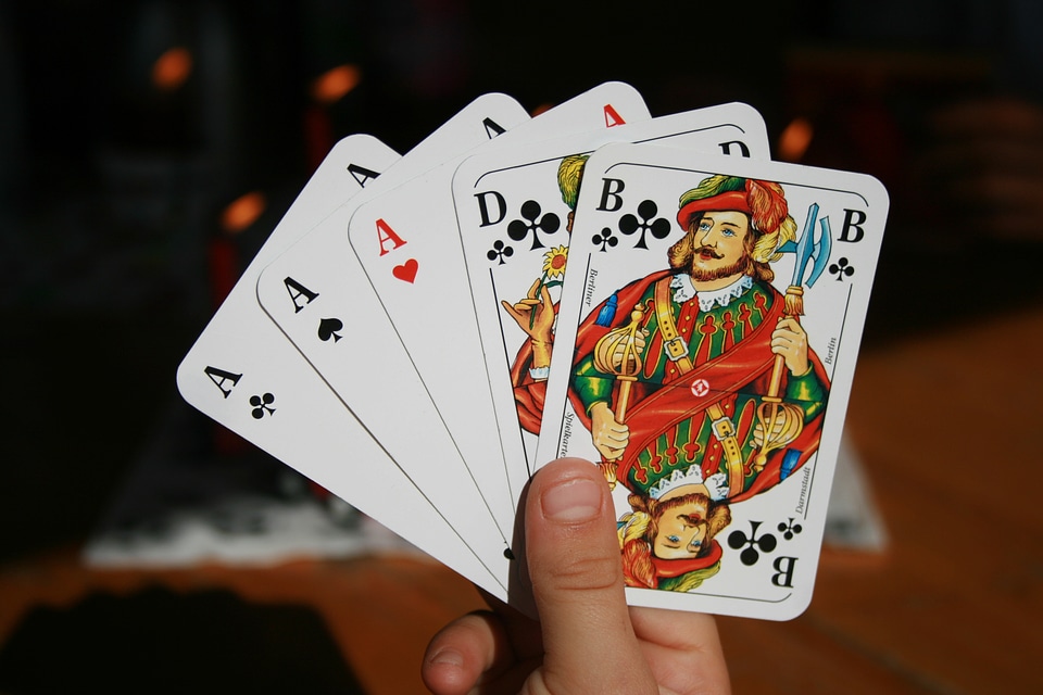 Full house cards card game