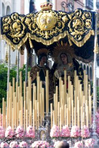 María Stma. de los Dolores y Misericordia. Hermandad de Jesús Despojado. Domingo de Ramos 2016. Sevilla