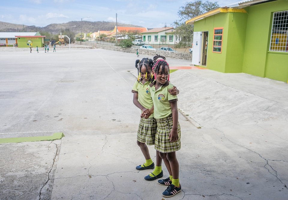 Children caribbean tropical