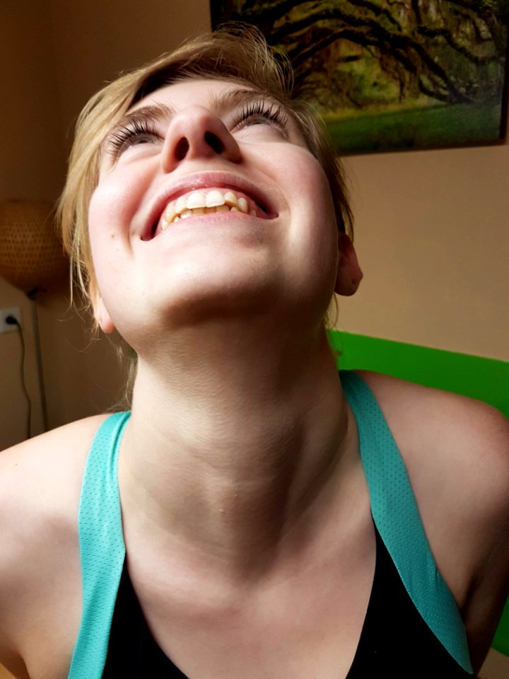 Laughing girl