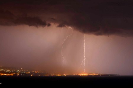 Storm over the Lac Léman