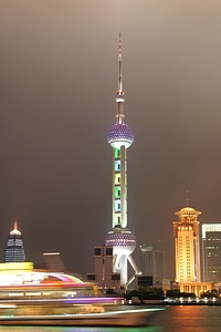 Federal government skyline tv tower photo