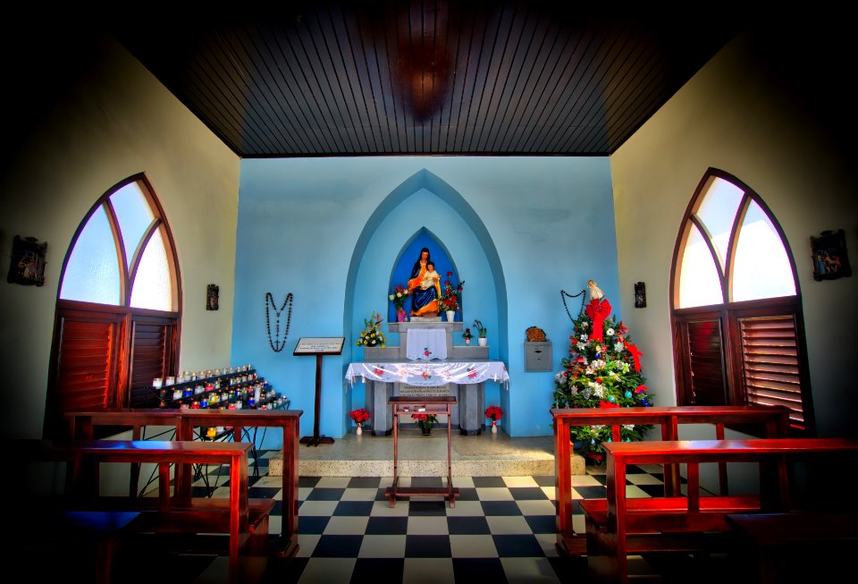 Alto Vista Chapel Interior, Aruba