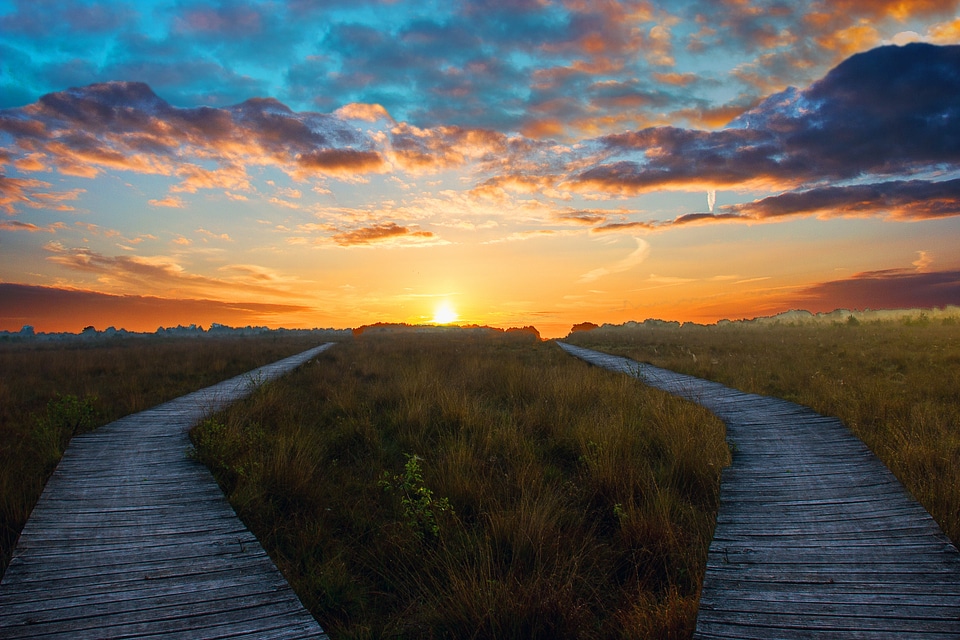 Sun horizon path