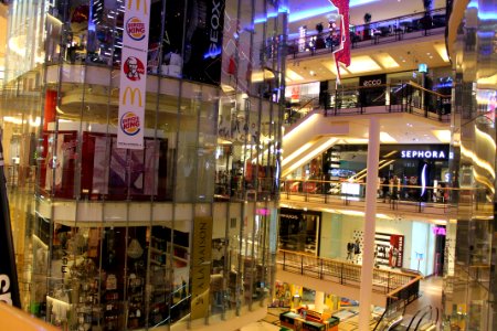 Shopping center photo
