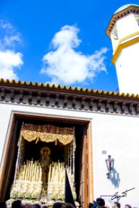 Ntra. Sra. de las Mercedes Coronada. Hermandad de Santa Genoveva. Lunes Santo 2016. Sevilla