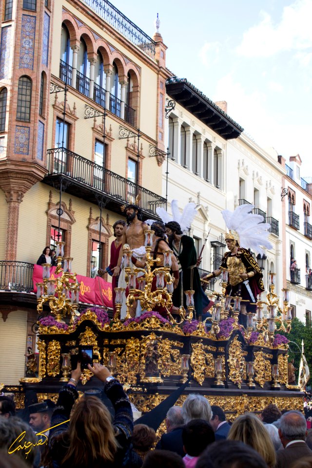 Ntro. Padre Jesús Despojado de sus Vestiduras. Hermandad de Jesús Despojado. Domingo de Ramos 2016. Sevilla