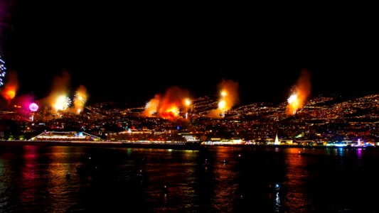 Feuerwerk in Funchal / Madeira photo