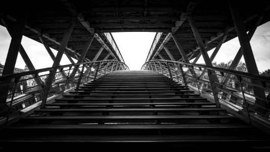 Passerelle Léopold-Sédar-Senghor, Paris photo