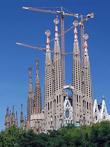 Church catalonia la sagrada familia photo