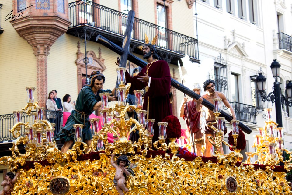 Ntro. Padre Jesús de la Victoria. Hermandad de la Paz. Domingo de Ramos 2016. Sevilla