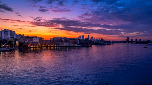 Sunrise over London photo