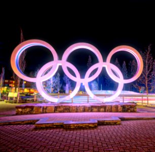 Whistler Olympic Rings photo