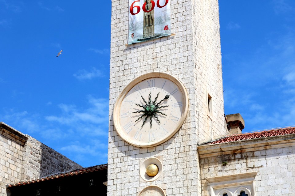 The clock tower of the Rectors Palace / Wieża zegarowa Pałacu Rektorów
