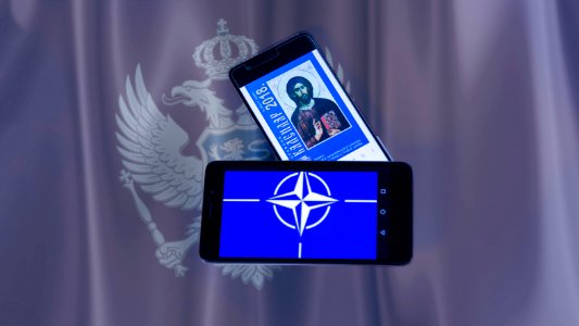 Montenegro NATO Flag