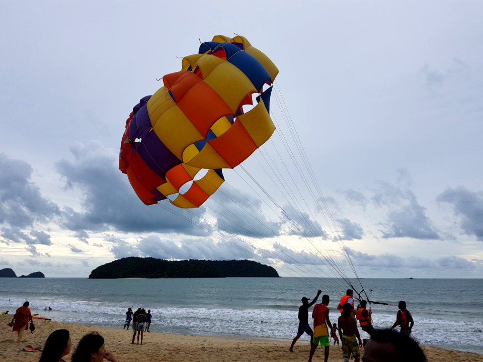Parasailing Descent