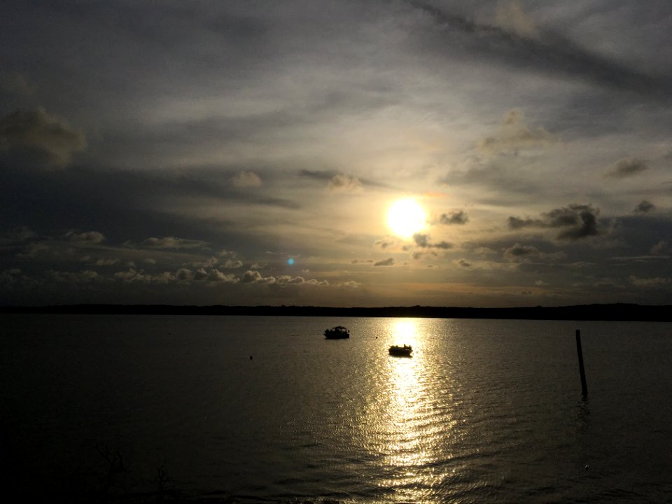 Sunset in Jacaré, João Pessoa, Brazil