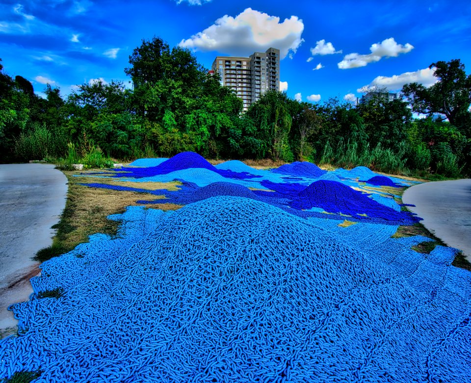 Town Lake Blue Rope, Austin TX photo