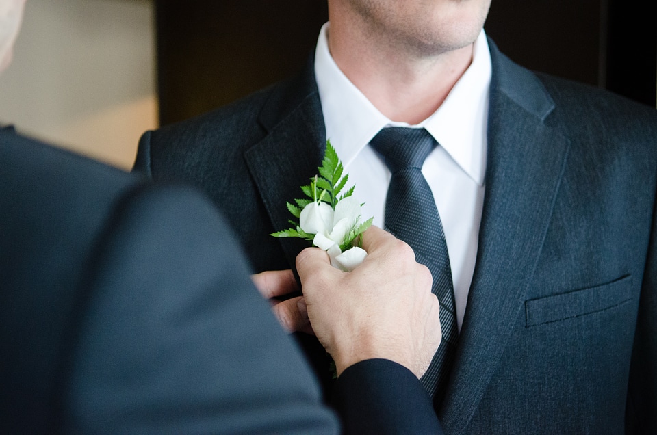 Formal tie suit photo