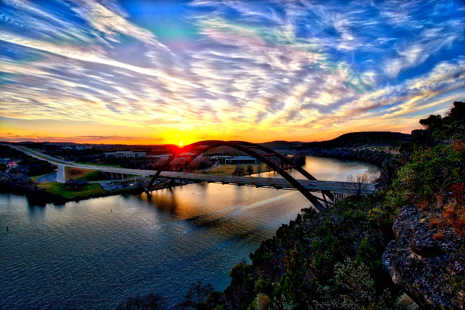 360 Bridge Sunset, Austin TX photo