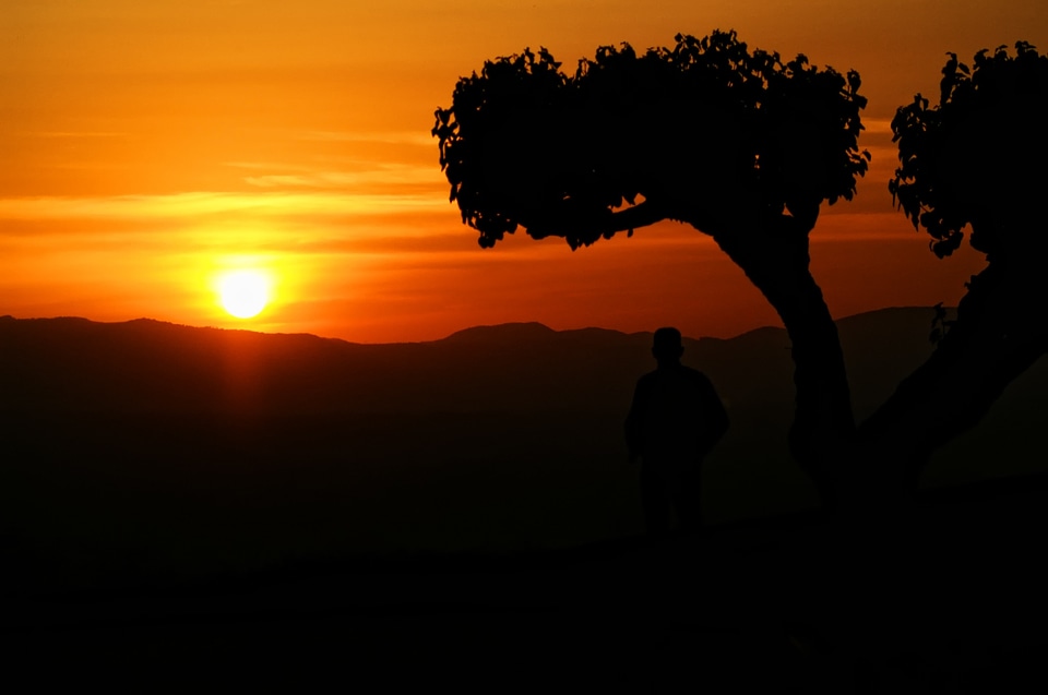 Tuscany mood abendstimmung