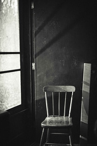 Dark gray room gray dark