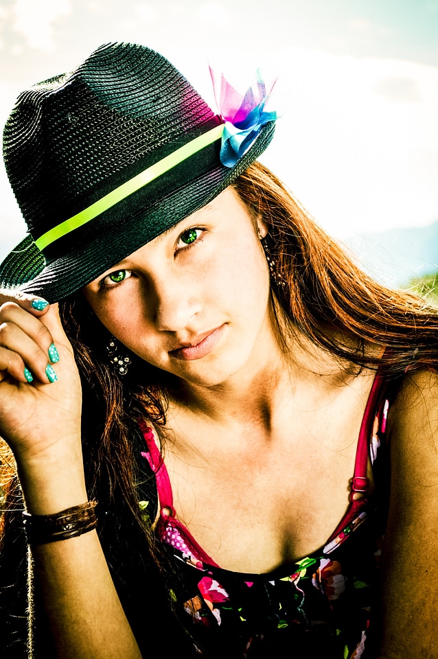 Face female attractive