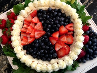Cheesecake with Berry Toppings