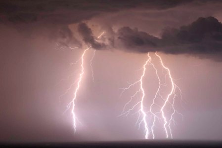 Storm over the Lac Léman