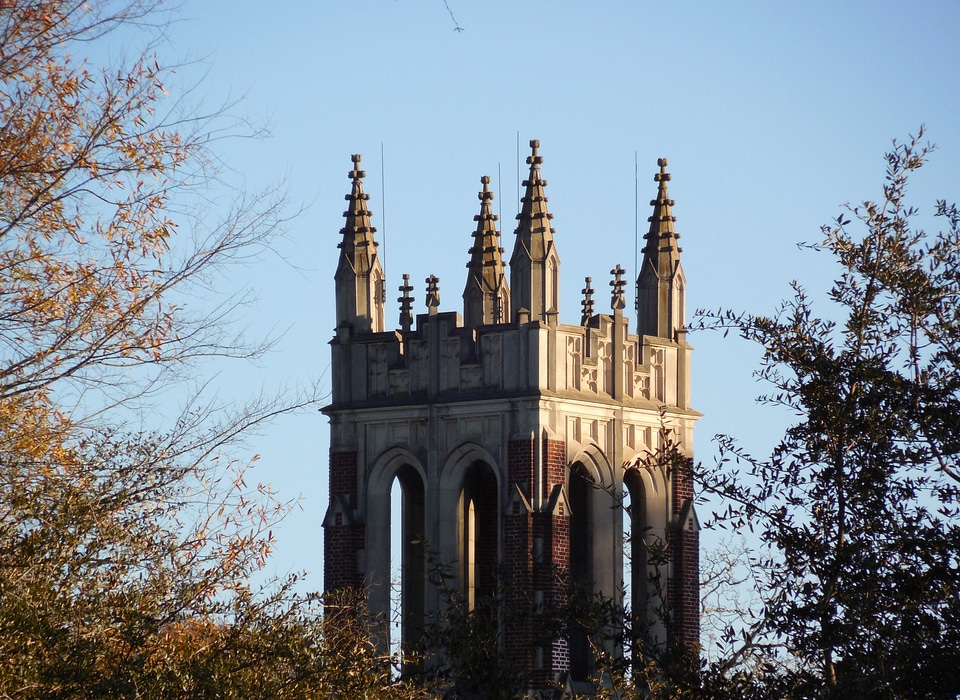 Tower church old photo