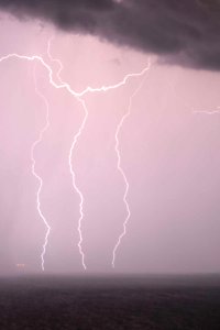 Storm over the Lac Léman
