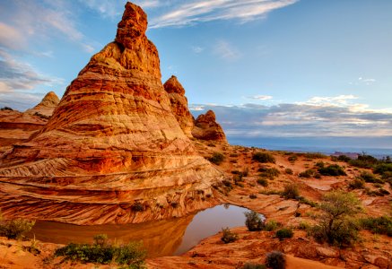 Vermilion Cliffs National Monument - Coyote Butte South TeePee with pool