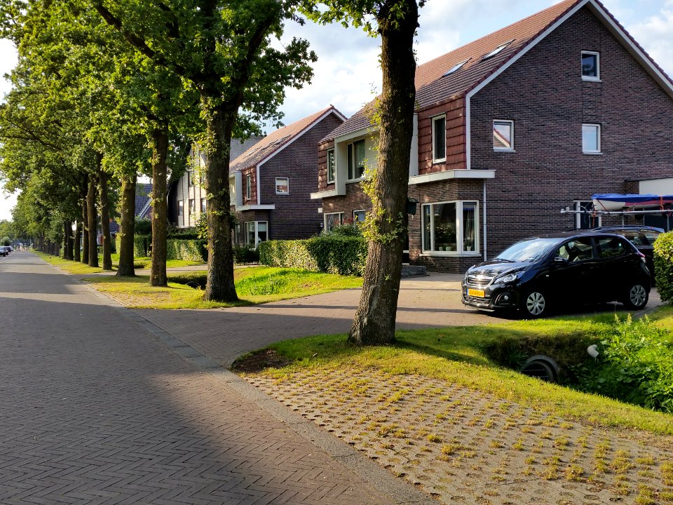 Wadi/ greppel, kolkloos bouwen