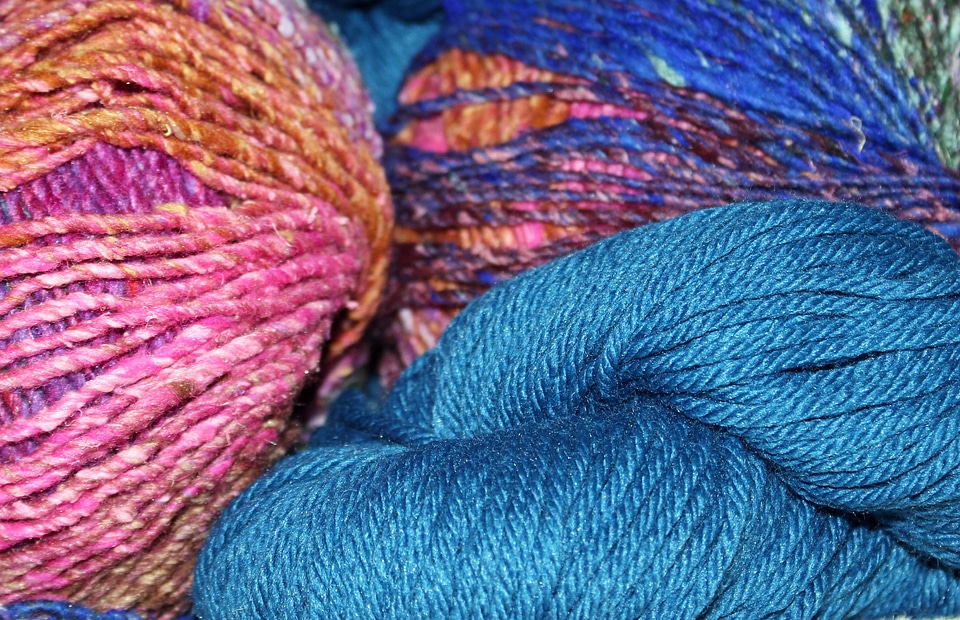 Crochet knit textile